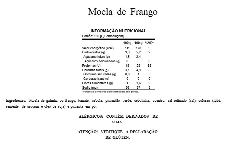 Moela de frango 350g - Image 2