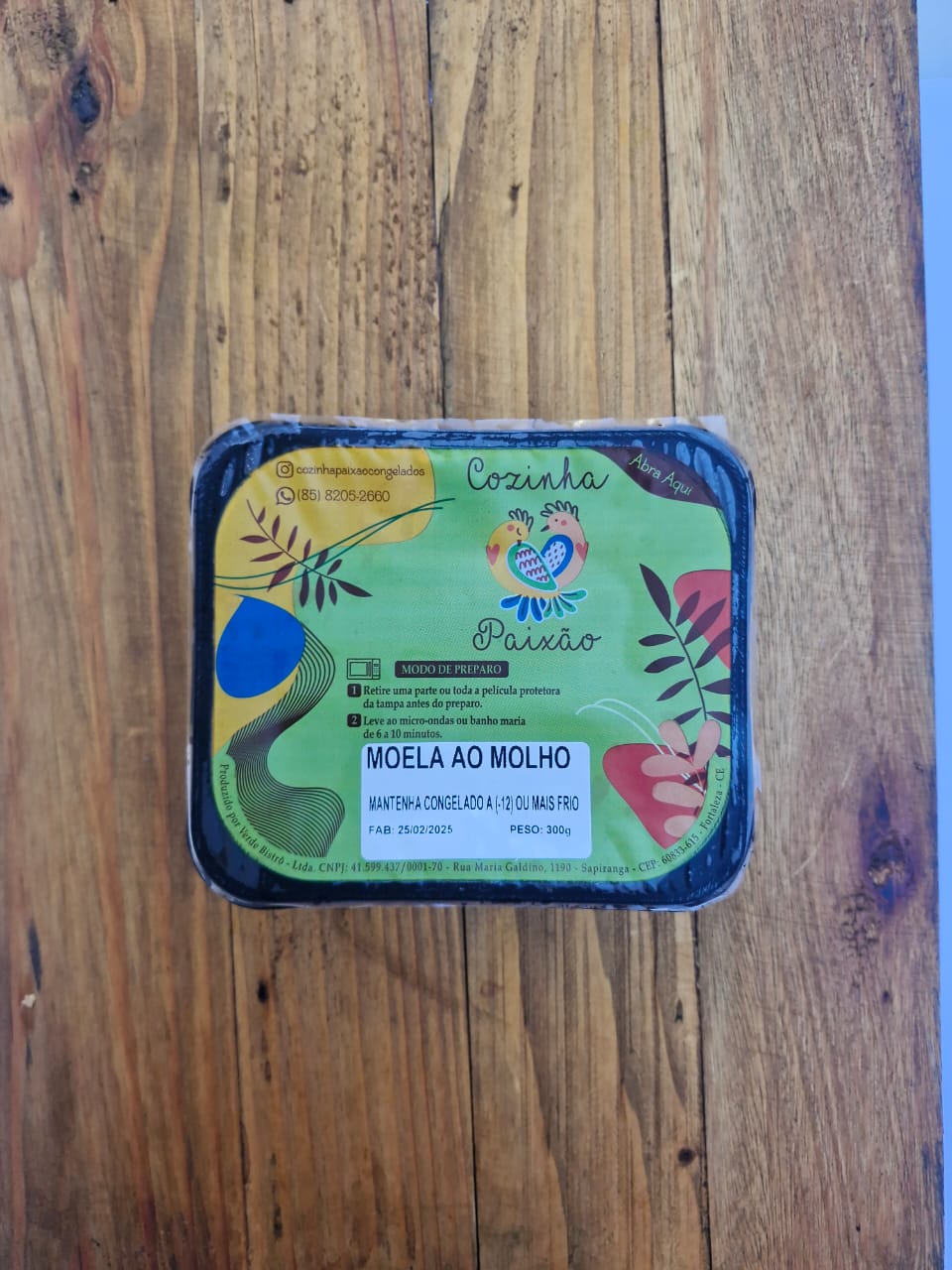 Moela de frango 350g